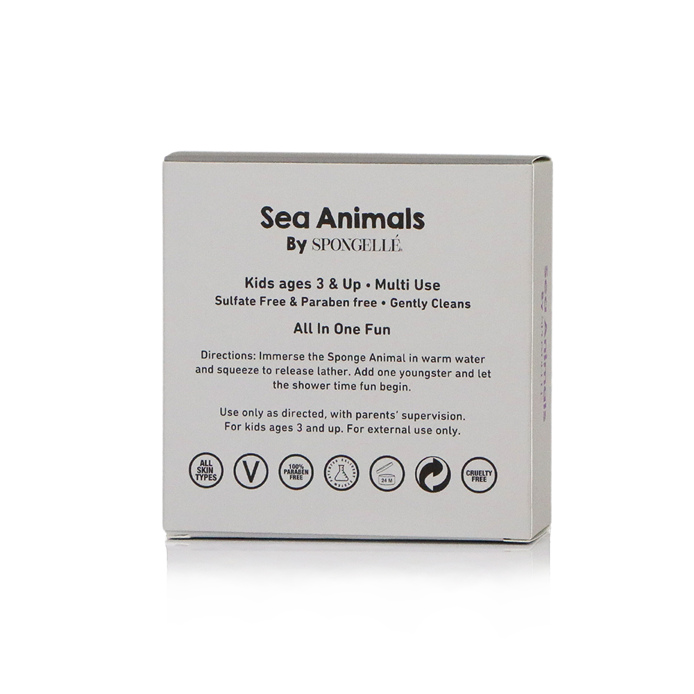 Spongellé | Christmas 2025 | Stocking Stuffers | Gifts - Wholesale Spons - Kinderen en baby - Sammy Shark Zeediertjes Spons4
