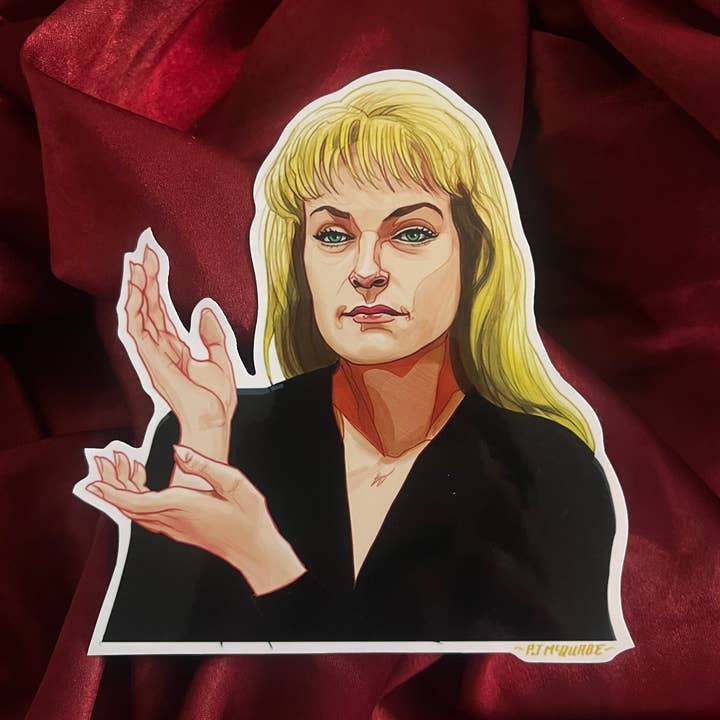 LAURA Waterproof STICKER for wholesale by Castle McQuade