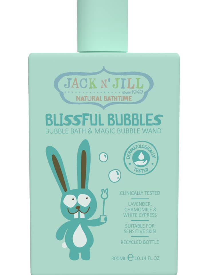 Bubble Bath with Bubble Wand - Natural 300mL for wholesale by Jack N' Jill UK