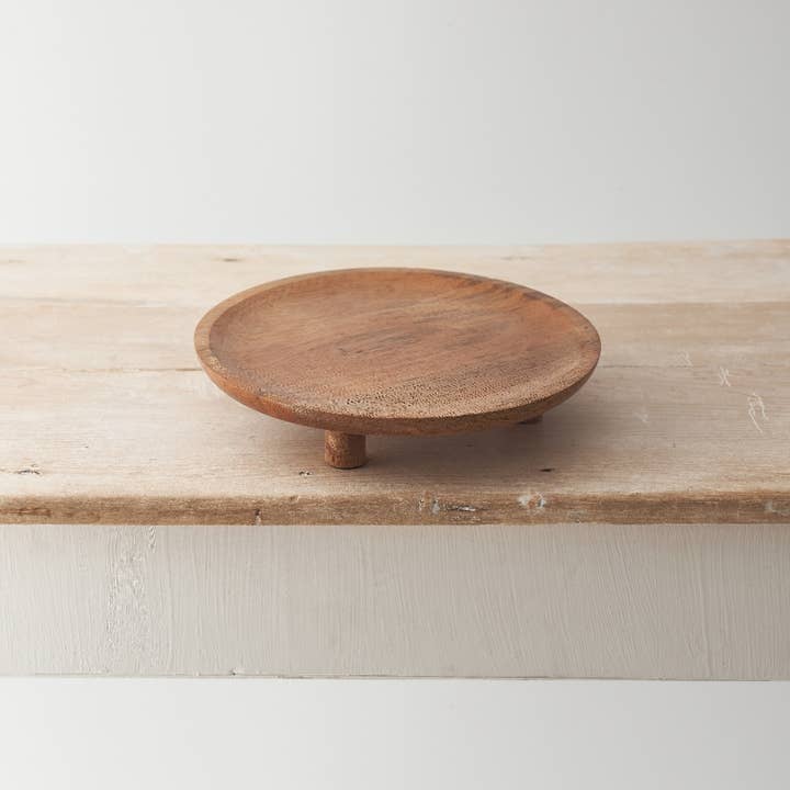 Gainsborough Giftware - Wholesale Decorative Tray - Round Tray W/Feet, 25cm