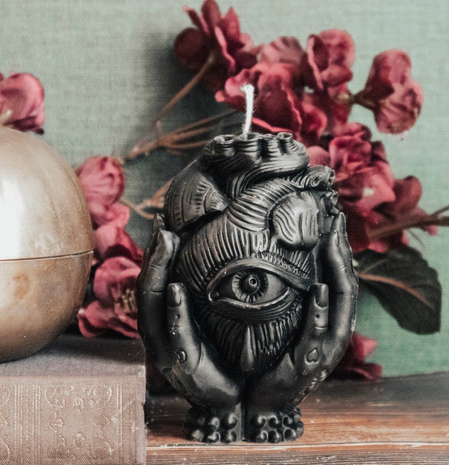 A Pleasant Thought - Wholesale Novelty Candle - THIRD EYE HEART CANDLE | PILLAR