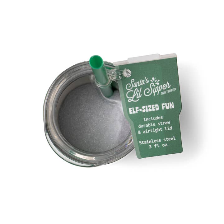 DM Merchandising - Wholesale Insulated mug/tumbler - Santa's Lil' Sipper Mini Tumbler2