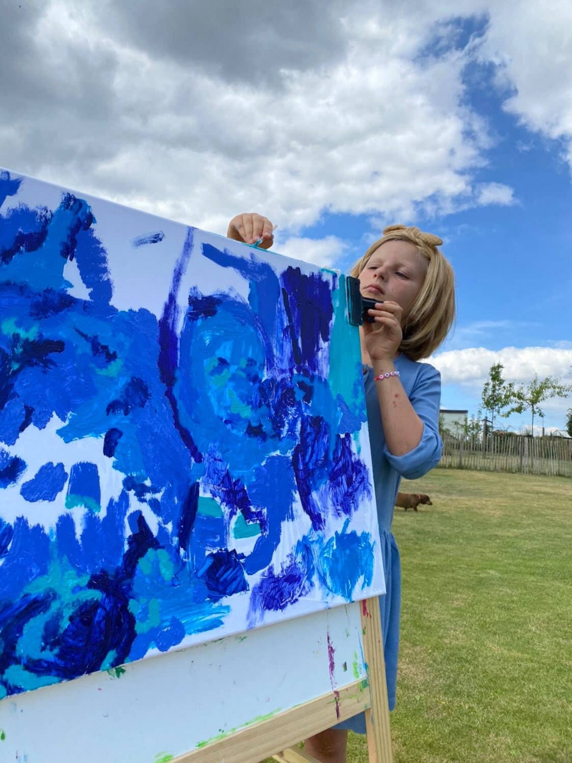 Artisan Digital – wholesale DIY-pysselkit - Barn – Barnmålningssats Personligt porträtt på duk3