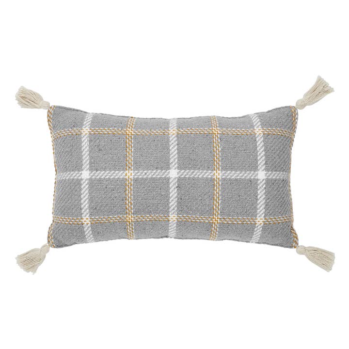 VHC Brands - Wholesale Throw/Decorative Pillow - Harvest Blessings Simply Blessed Woven Lumbar Decorative Pillow Farmhouse Fall Accent Home Decor 7x134