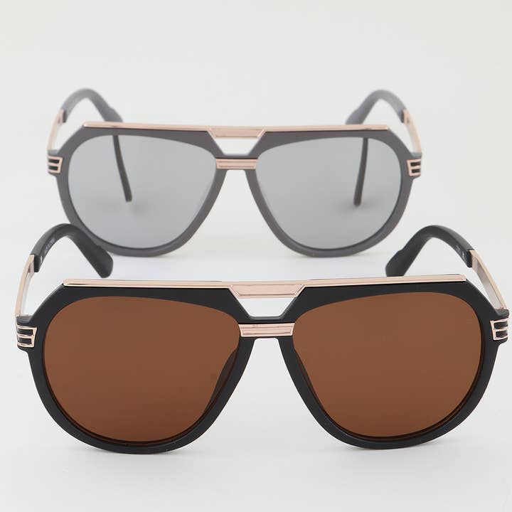 MIX Modern Chic Aviator Sunglasses for wholesale on Faire4
