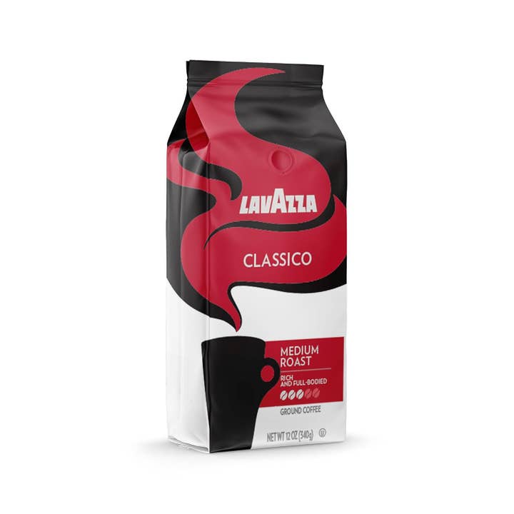 Enjoy Better Coffee & Tea - Wholesale Ground Coffee - Lavazza Classico Ground Coffee 12oz/340g