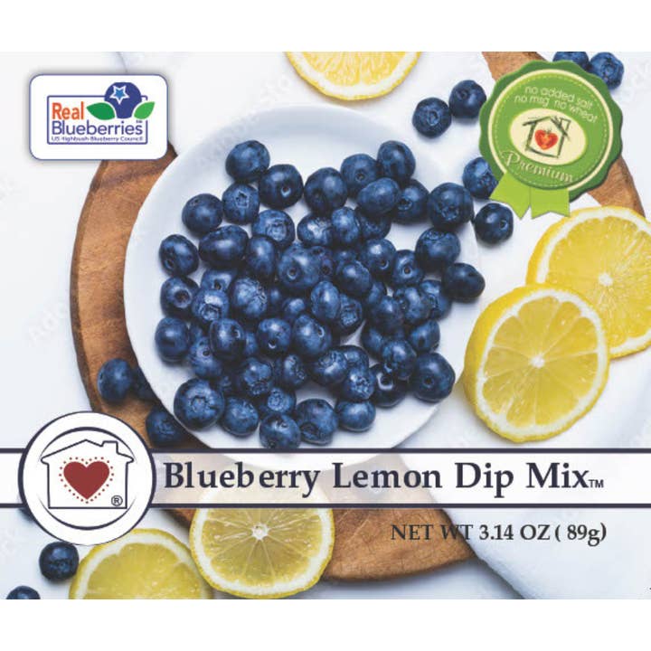 Country Home Creations - Wholesale Dip - Blueberry Lemon Dip Mix- New & Improved Recipe1