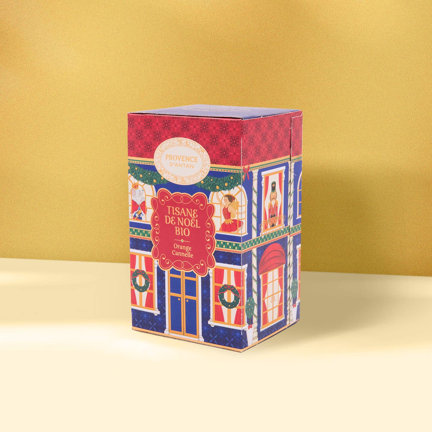 PROVENCE D'ANTAN - Wholesale Health/detox tea - Organic Christmas Herbal Tea Orange & Cinnamon* 18 bags