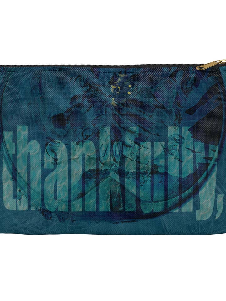 Accessory Pouch - Thankfully for wholesale by VivaTheCircle