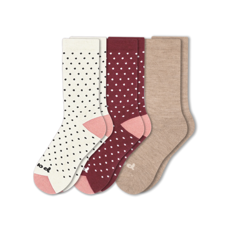 Pacas - Wholesale Socks - Women's - 3 Pack - Women's Crew Pacas Socks103