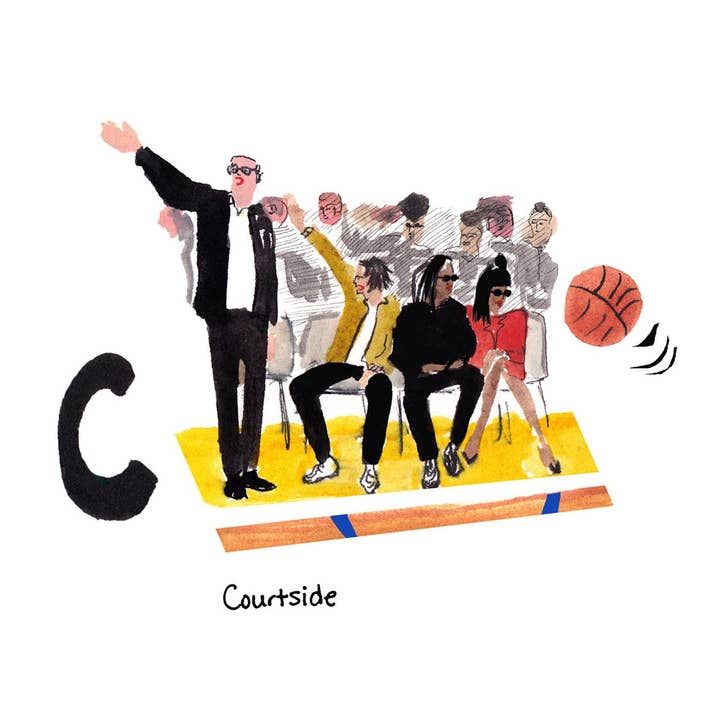 C (Califórnia) por atacado de The Letters NYC