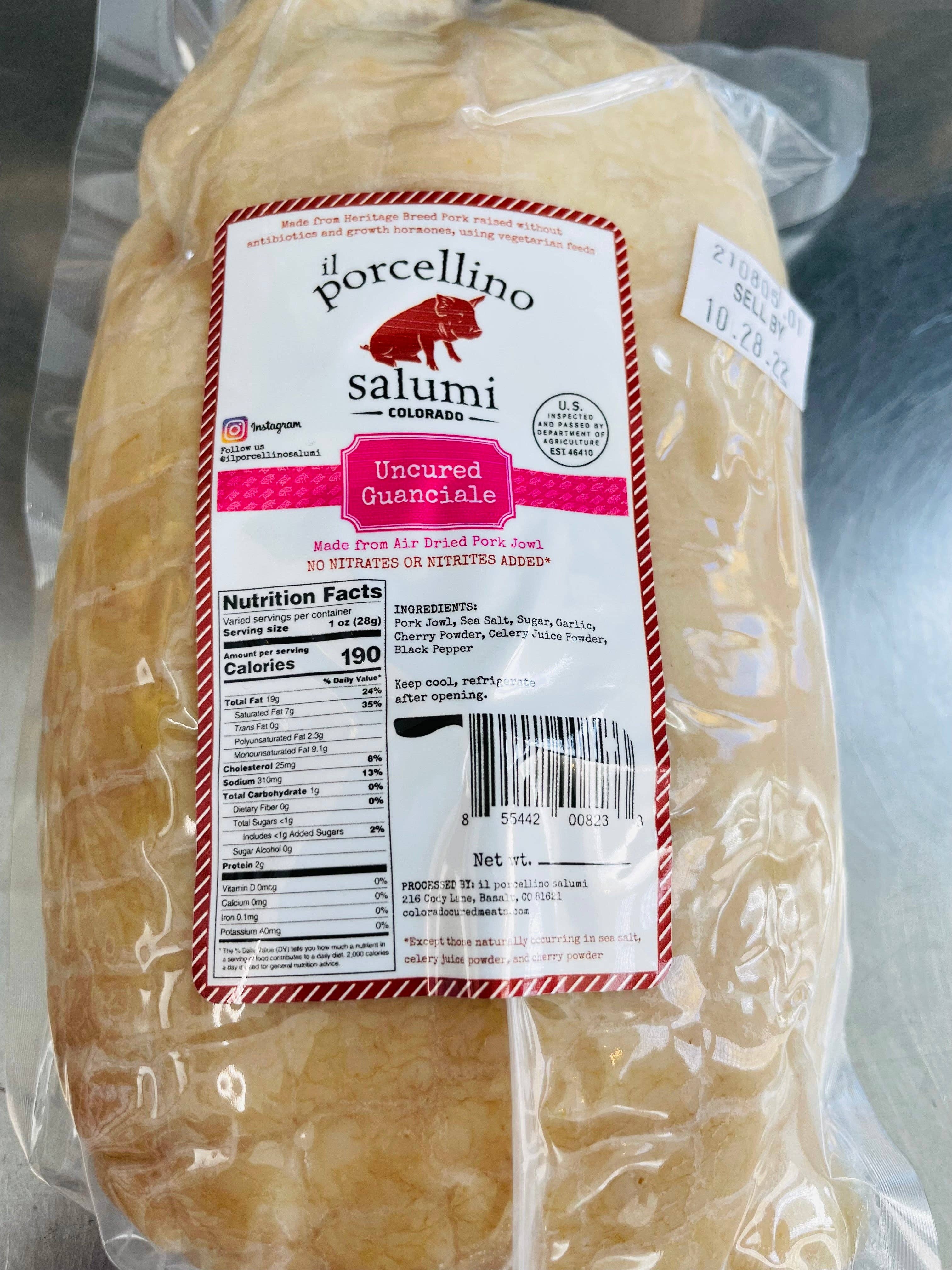 Il Porcellino Salumi - Wholesale Pork - Guanciale1