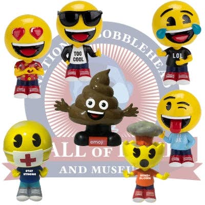 emoji® Bobbleheads pour la vente par National Bobblehead Hall of Fame and Museum