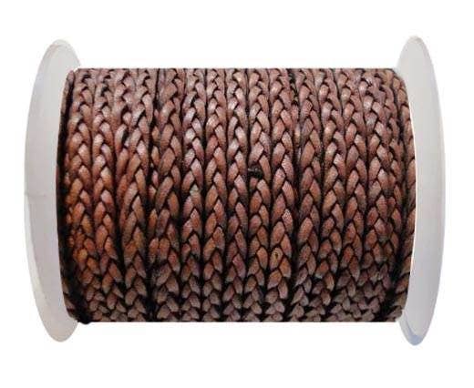 Sun Enterprises B.V. - Wholesale Craft Supplies - FLAT 3-PLY BRAIDED LEATHER-SE-DB-16-3MM0