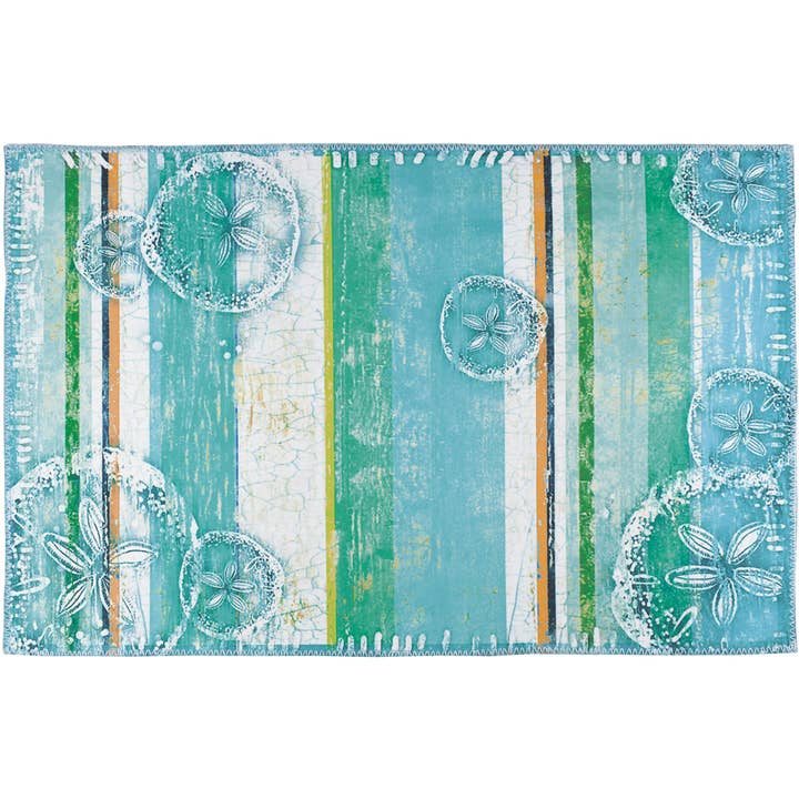 Home Comfort Rugs - Wholesale Area Rug - Ocean Floor Homefires Rug 21" x 54"1