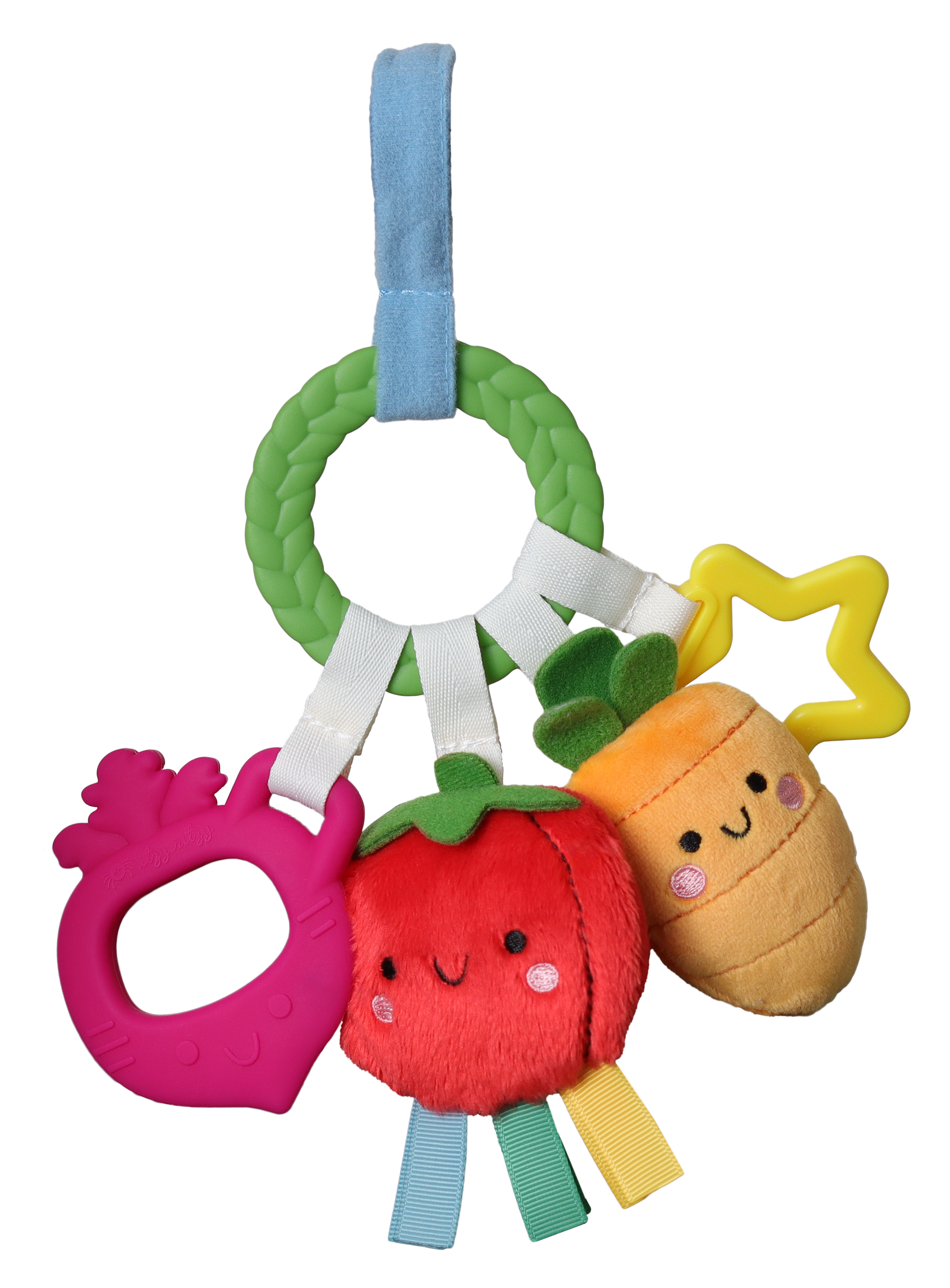 Itzy Ritzy - Wholesale Teether (Not Clip-On) - Baby - *NEW OPTION* Bitzy Busy Ring™ Teething Activity Toy22