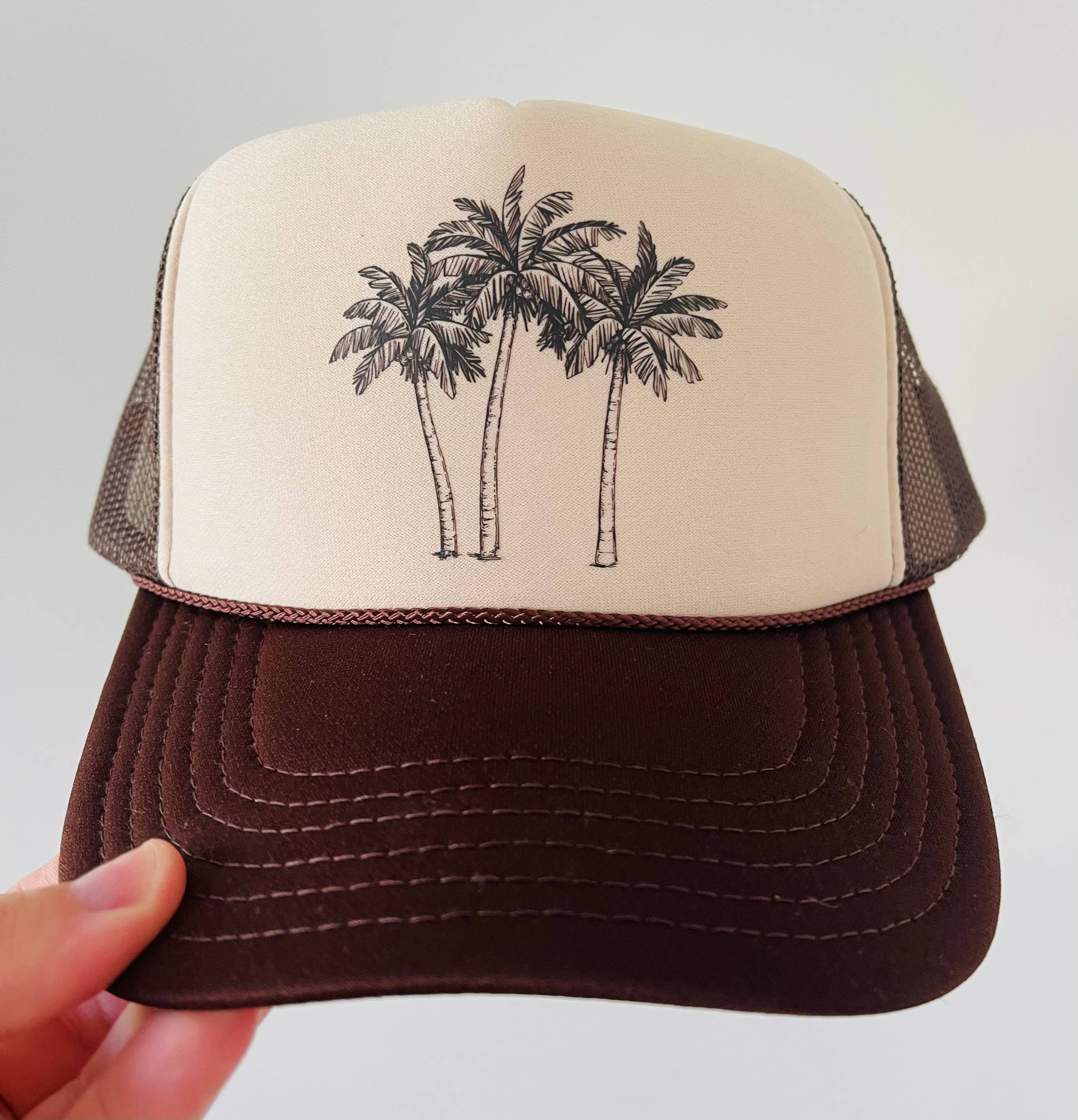 Rad Hat Society – wholesale Trucker hat – Unisex – Palm Trees14