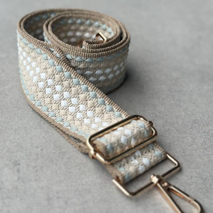 50 shades of green bag Strap for wholesale by Justine Brooks Design