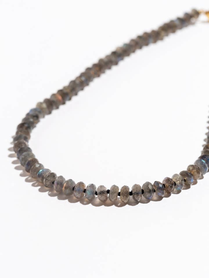 Laguna Labradorite Gemstone Necklace for wholesale by Narrative Jewelry