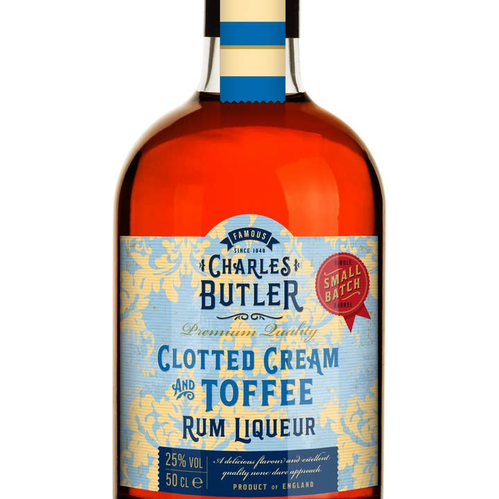 Charles Butler – wholesale Likör – Charles Butler Clotted Cream Kola Rom Likör 50cl 25% ABV
