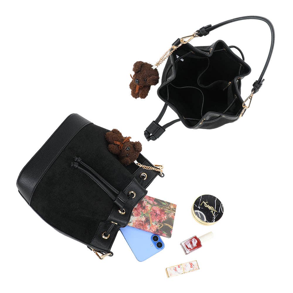 Gallantry - Wholesale Shoulder Bag - Women's - Oria Suedine(KJ-62050-1)3