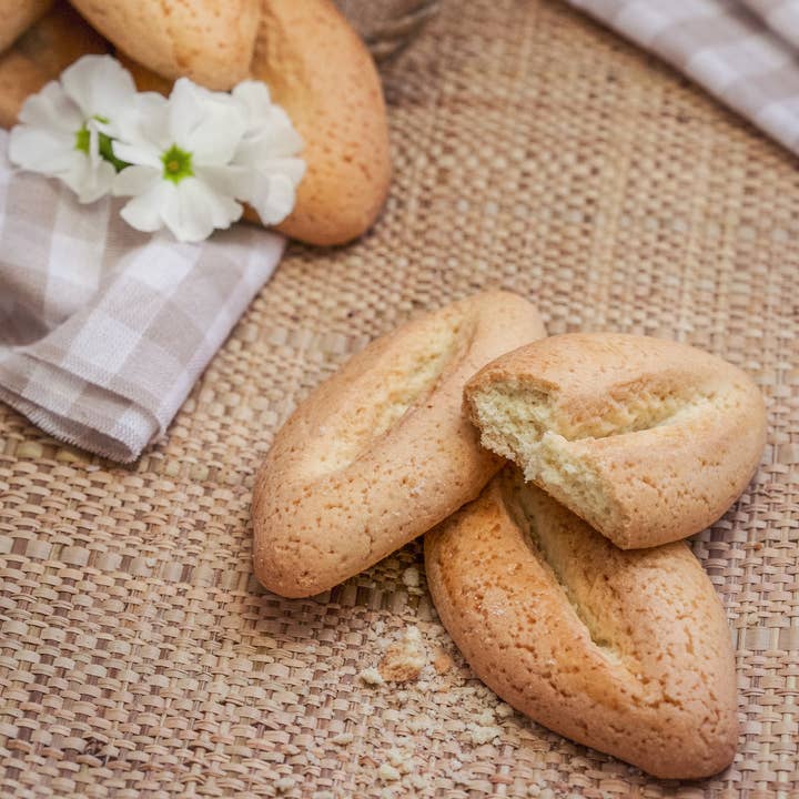 Lou Goustetto – Großhandel Cookie – Bio-Keks in großen Mengen, 3 kg, Orangenblüten-Shuttle