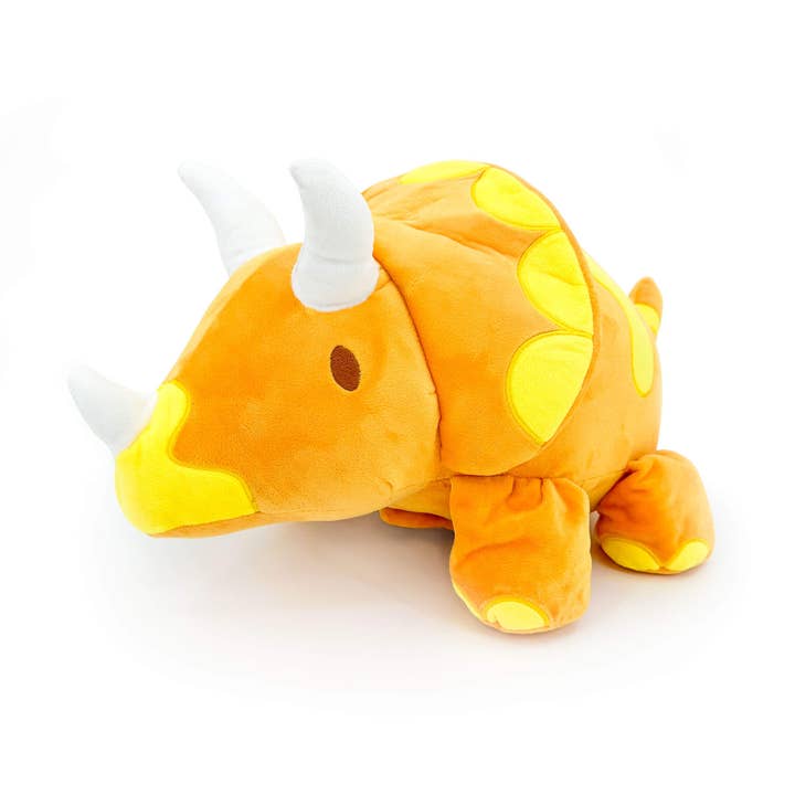 Womple Studios - Wholesale Stuffed/Plush Toy - Kids & Baby - DinoGlows MEGA Triceratops Reversible Fossil Plush Dinosaur4
