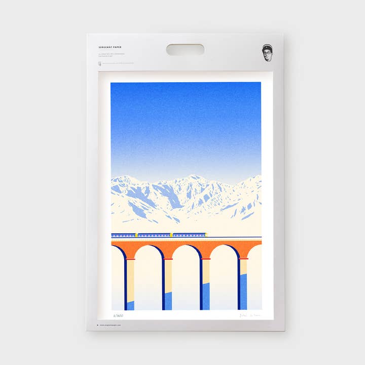 Sergeant Paper - Vendita all'ingrosso Stampa artistica - Julie Guillem - Viaduc - Stampa artistica Escape0