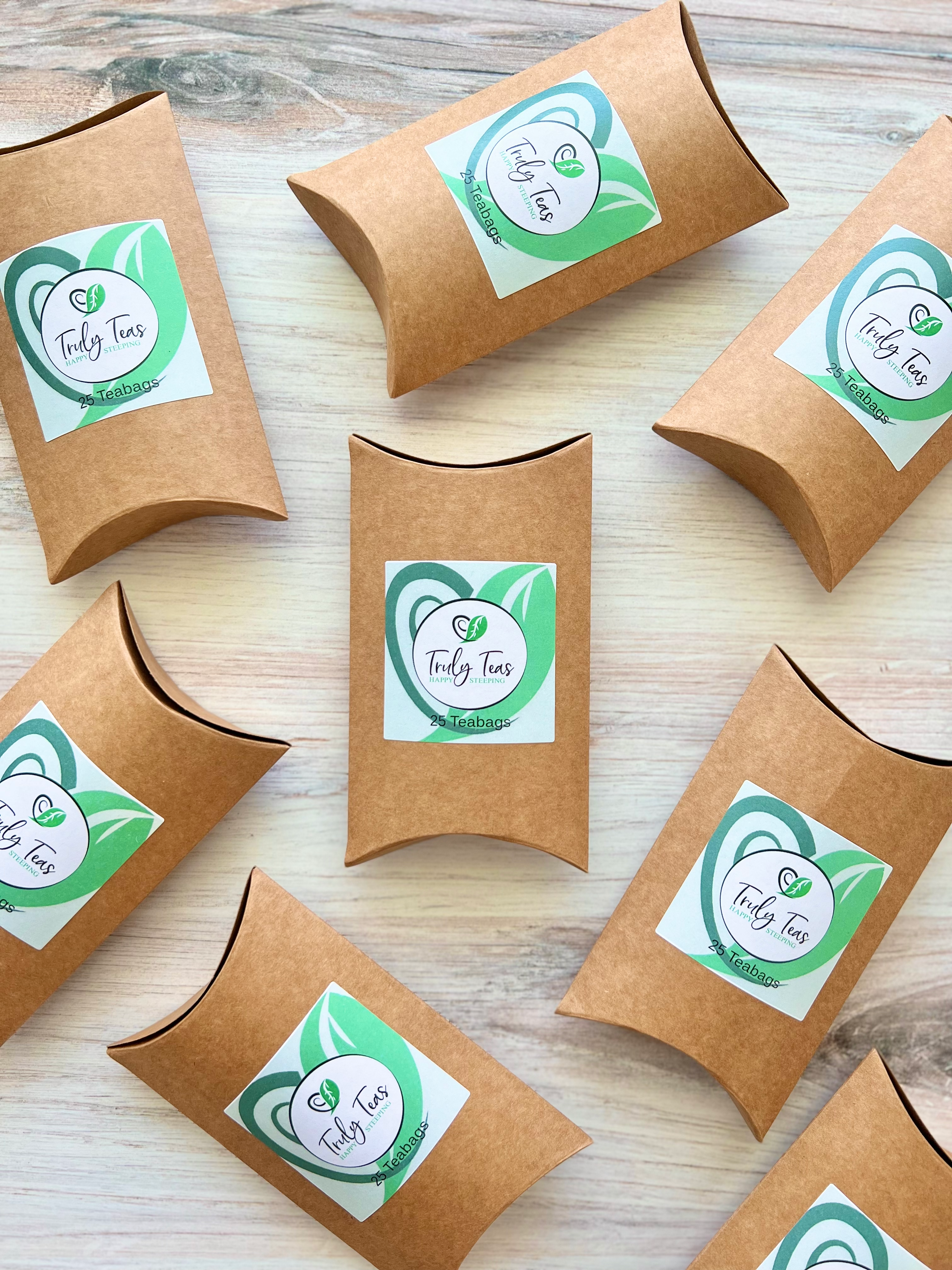 Truly Teas - Wholesale Tea Bags - 25 Empty Teabags (Can only order 10 per order)1