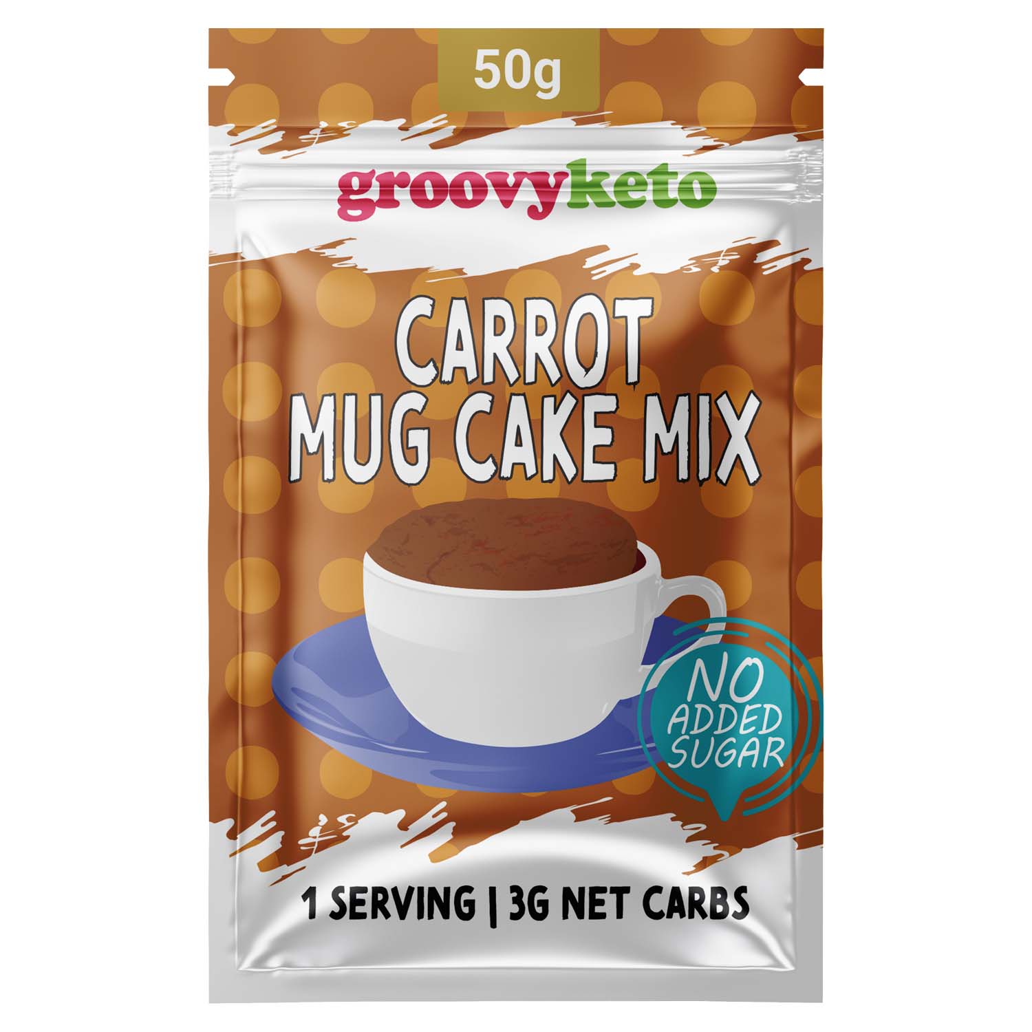 Groovy Keto – wholesale Cake mix – Groovy Keto Carrot Mug Cake Mix2