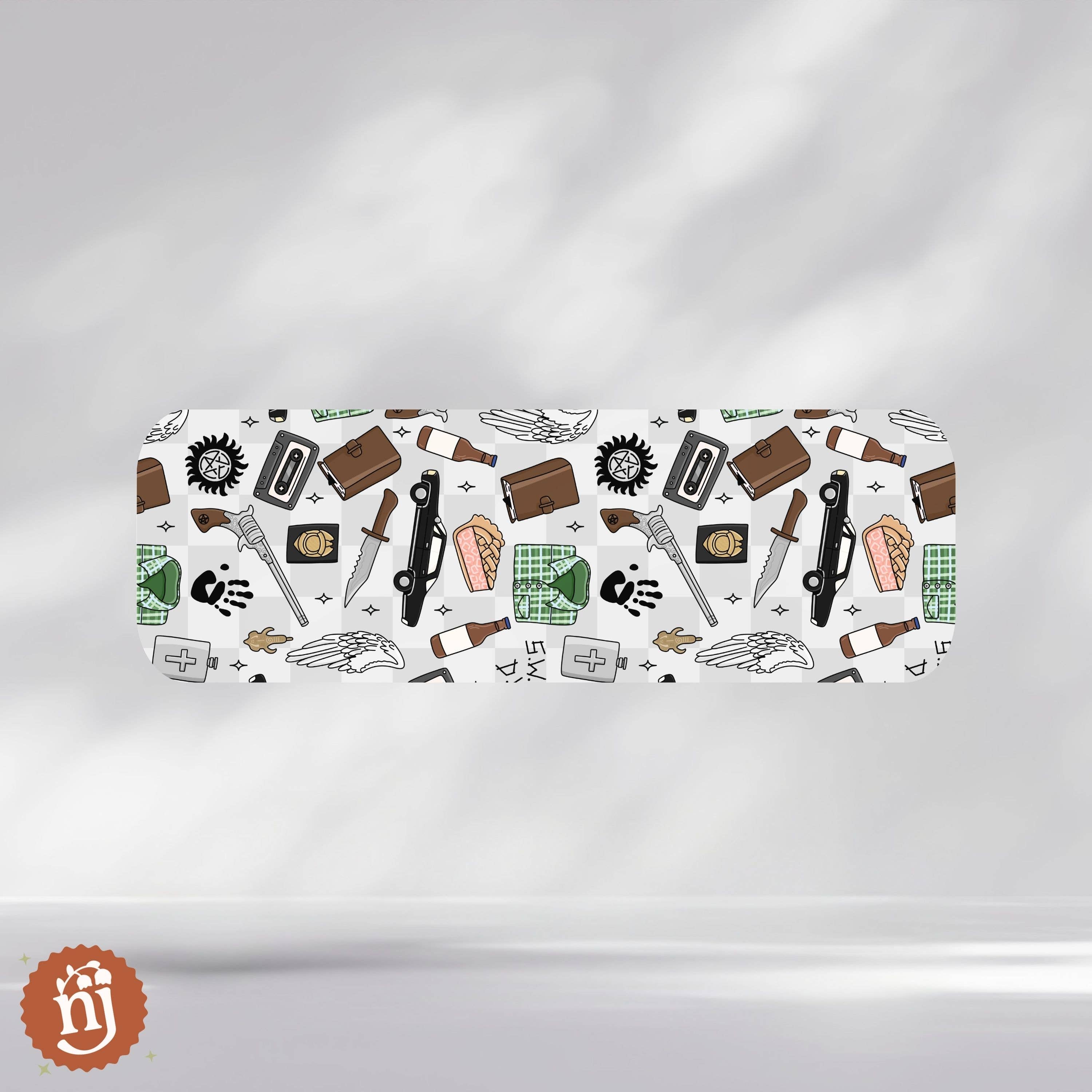 Nearly June Design Co - Wholesale Bladwijzer - Bovennatuurlijke Winchester Broers Geïnspireerde Boekenlegger3