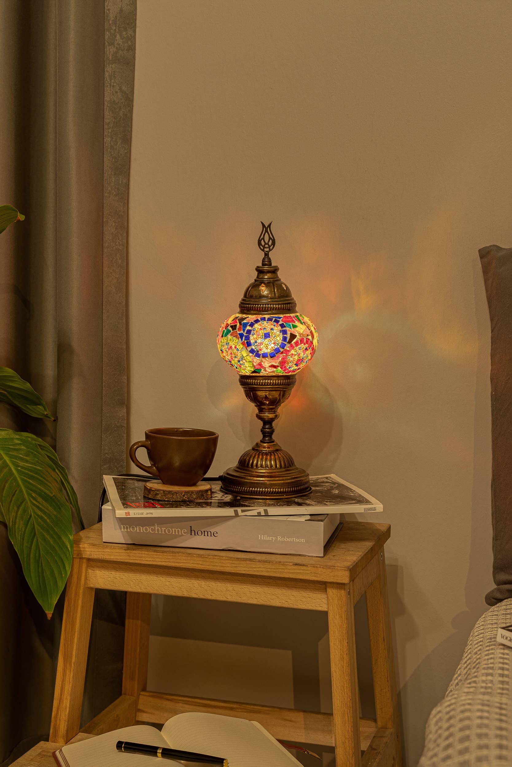 KAFTHAN - Vendita all'ingrosso Lampada da scrivania/d'accento - Lampade a Mosaico | Illuminazione Regalo Decorativo per le Feste di Natale9