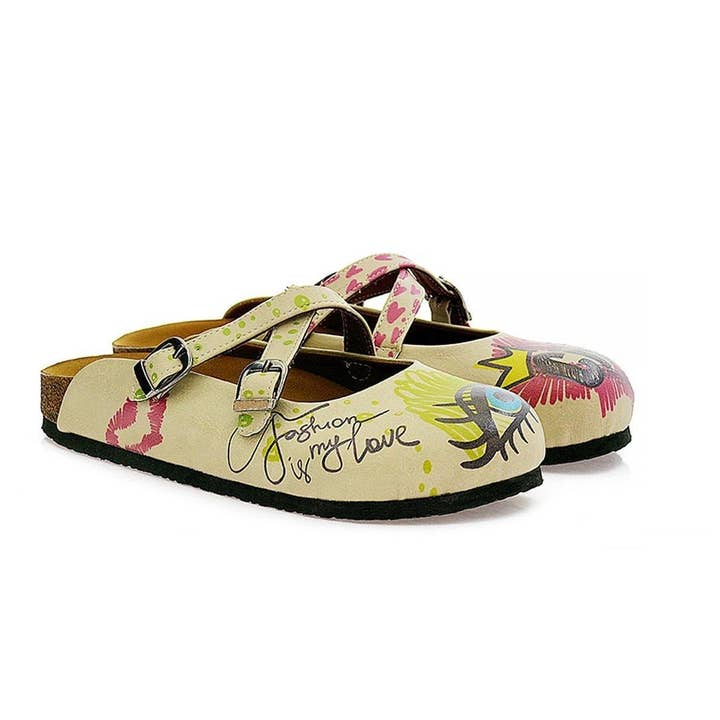 Fashion is My Love Clogs CAL114 por atacado de Goby
