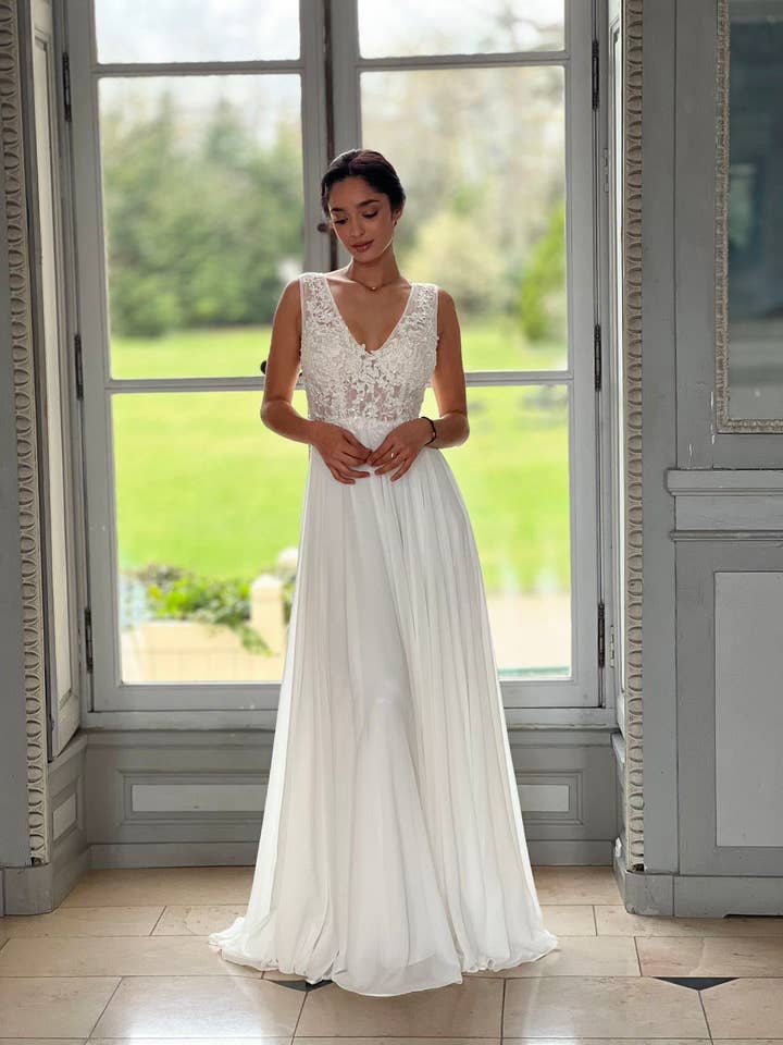 Hochzeitskleid TL-93 für den Großhandel von Invitadissimas