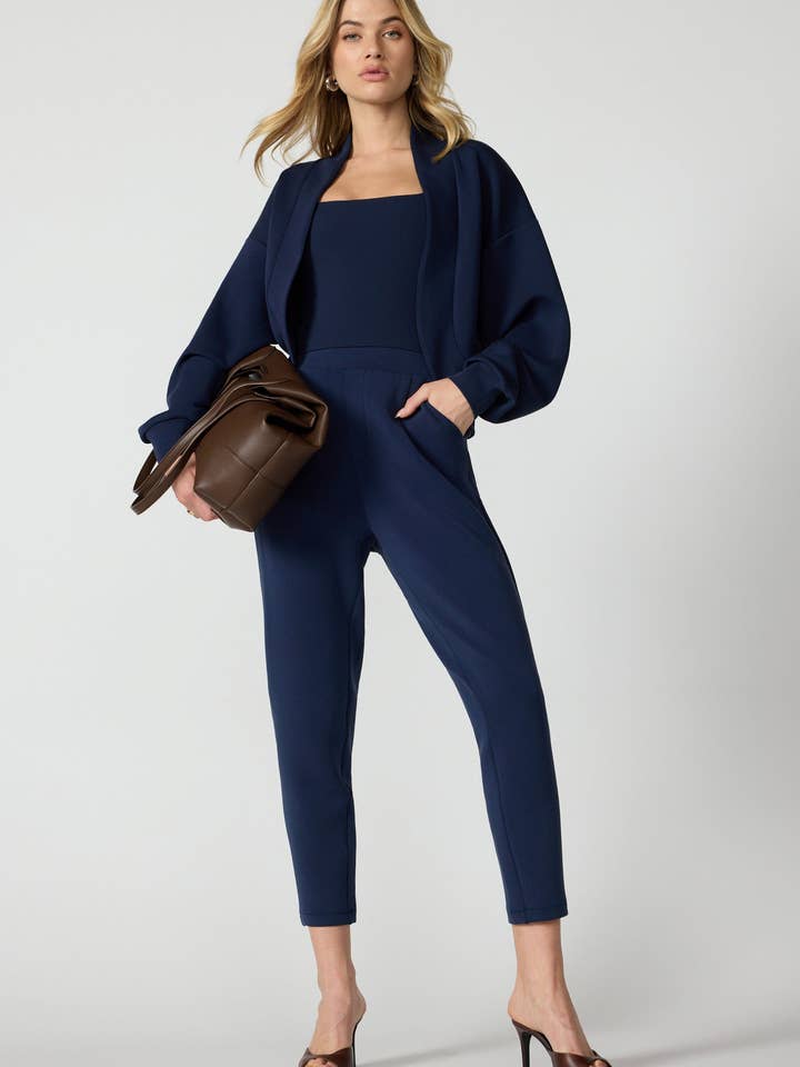 Dreamweave™ Shrug - Navy Blazer for wholesale by MPG