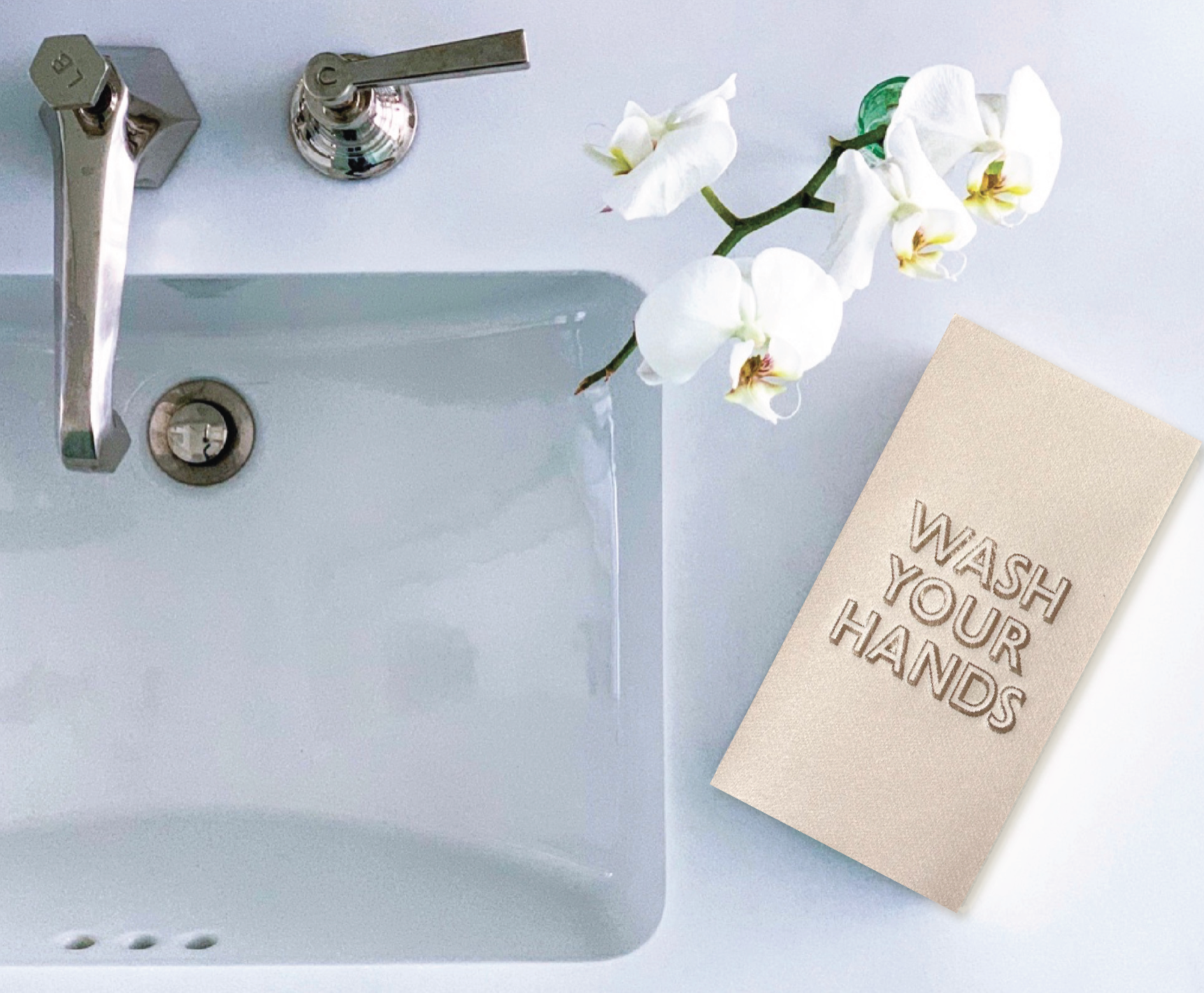 Lined Design – Engroshandel Håndklæde – Engangs gæstehåndklæder med tekstilfølelse5