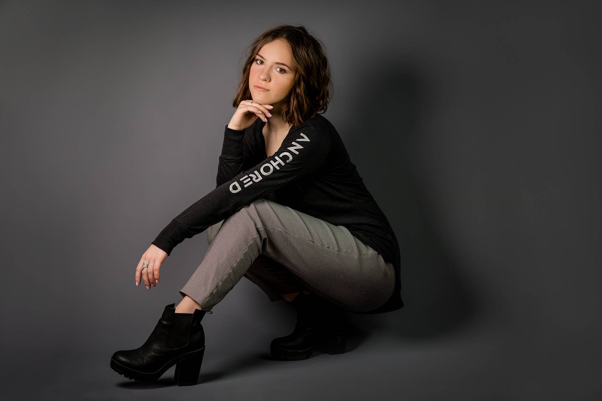 Hello Beauty Full & Co. - Wholesale Tunic - Women's - ANCHORED Fashion Tunic Long Sleeve1