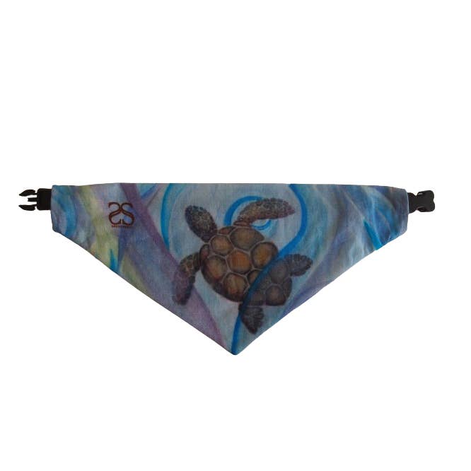 SECO-SECO - Wholesale Pet Bandana - Dog - TURTLE MASCOT SCARF2