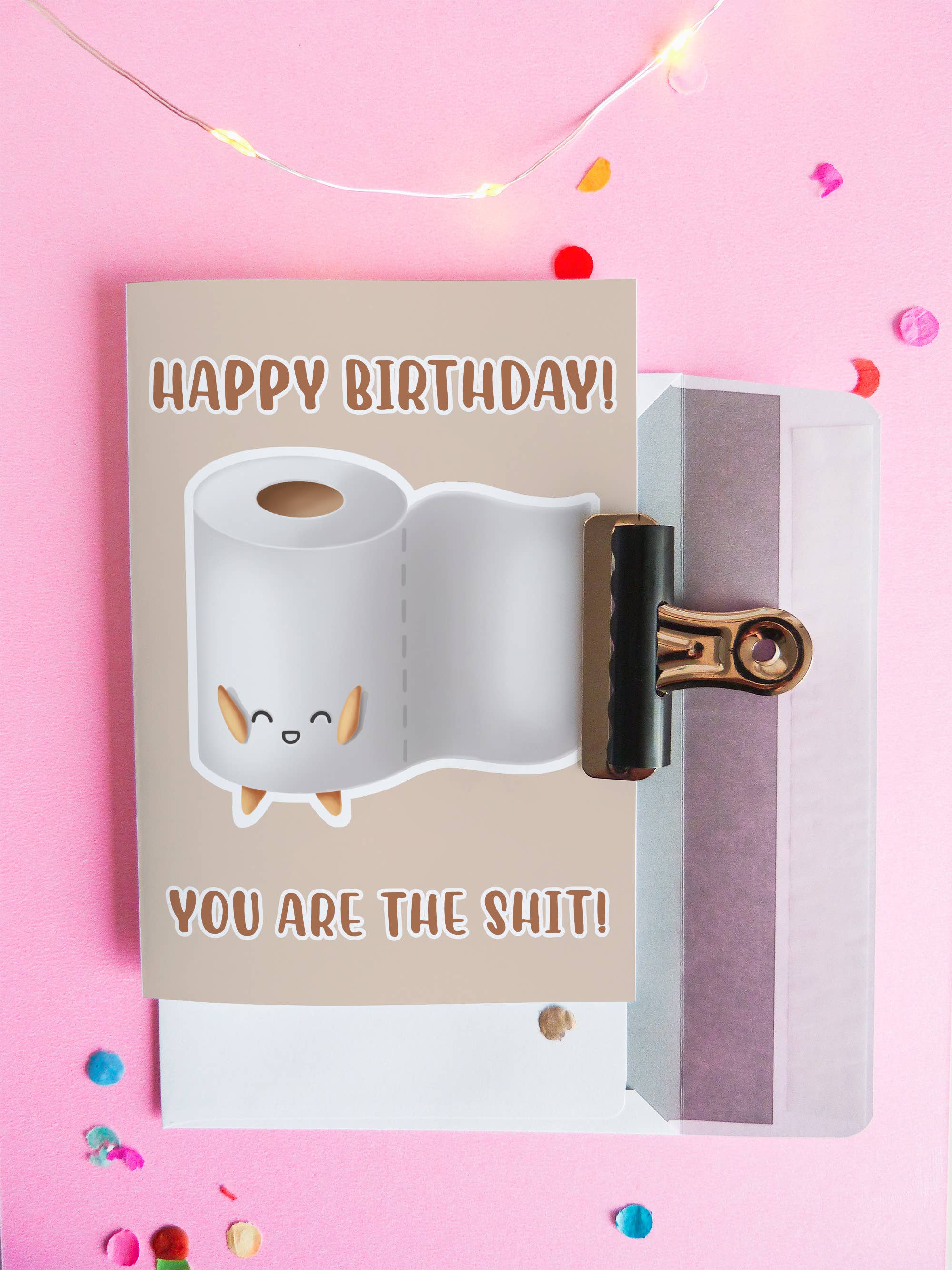 Join The Creative Side - Wholesale Birthday Card - Toilet Paper Card, Funny Birthday Cards, Greeting card,4