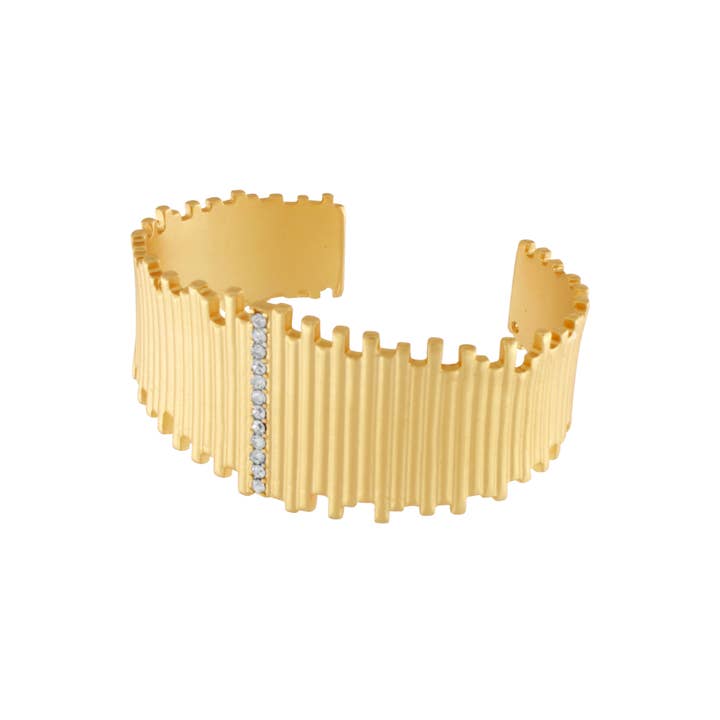 Audrey IN:STORE Cuff Gold Plating for wholesale by Dansk Copenhagen