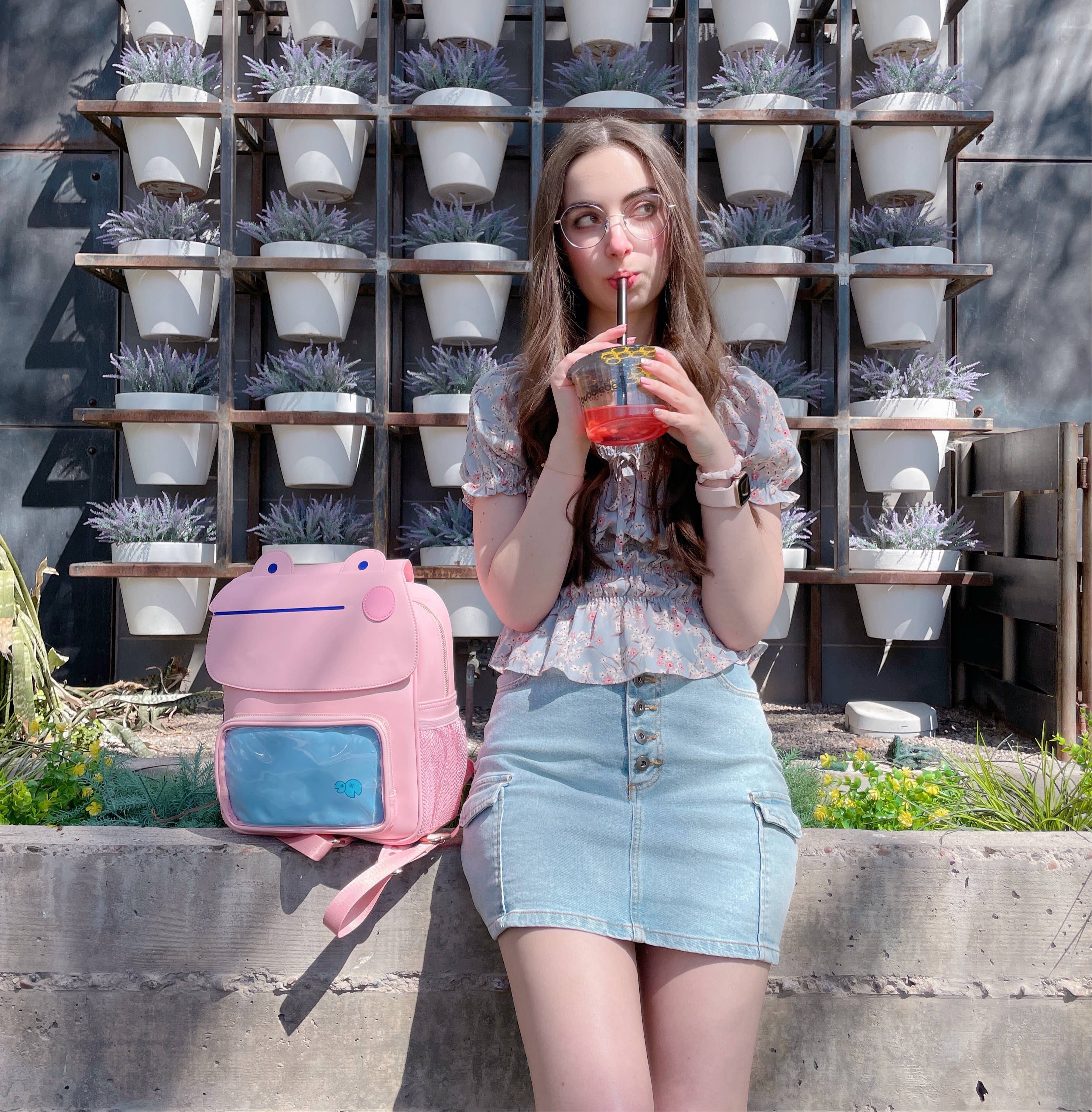 Rainylune – wholesale Backpack – Women's – Son the Frog Ita Bag - Medium6