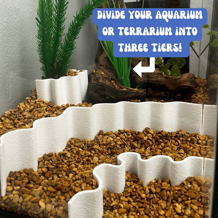 Chatelet - Wholesale Pet Toy - Not Cat/Dog - Aquarium or Terrarium Substrate Cliffs Combo Pack | Separate Substrate Layers in Aquariums or Terrariums to Create Cliffs & Depth