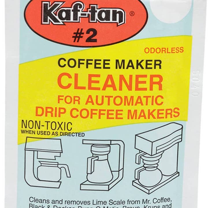 Fox Run Brands - Wholesale Multi-Surface Cleaner - Tops Kaf-Tan #2 Coffeemaker Cleaner, De-Limer, 1-Ounce