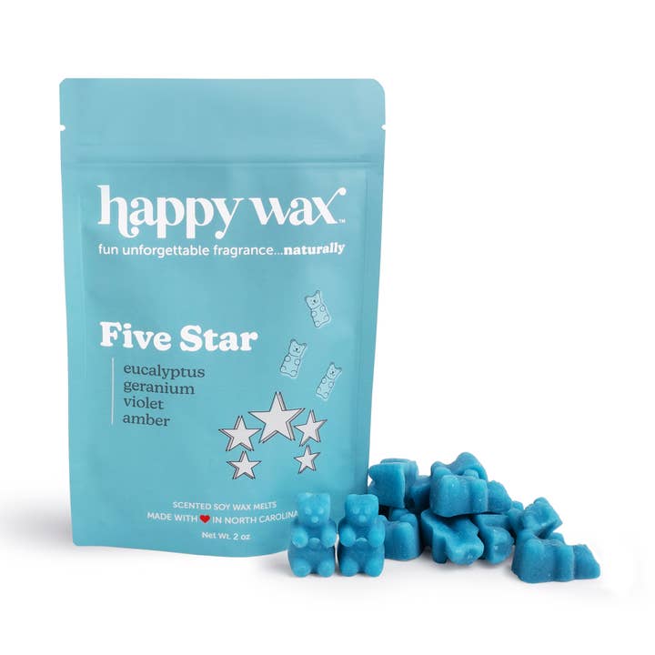 Five Star Wax Melts - Sample Pouch (2 oz) for wholesale by Happy Wax