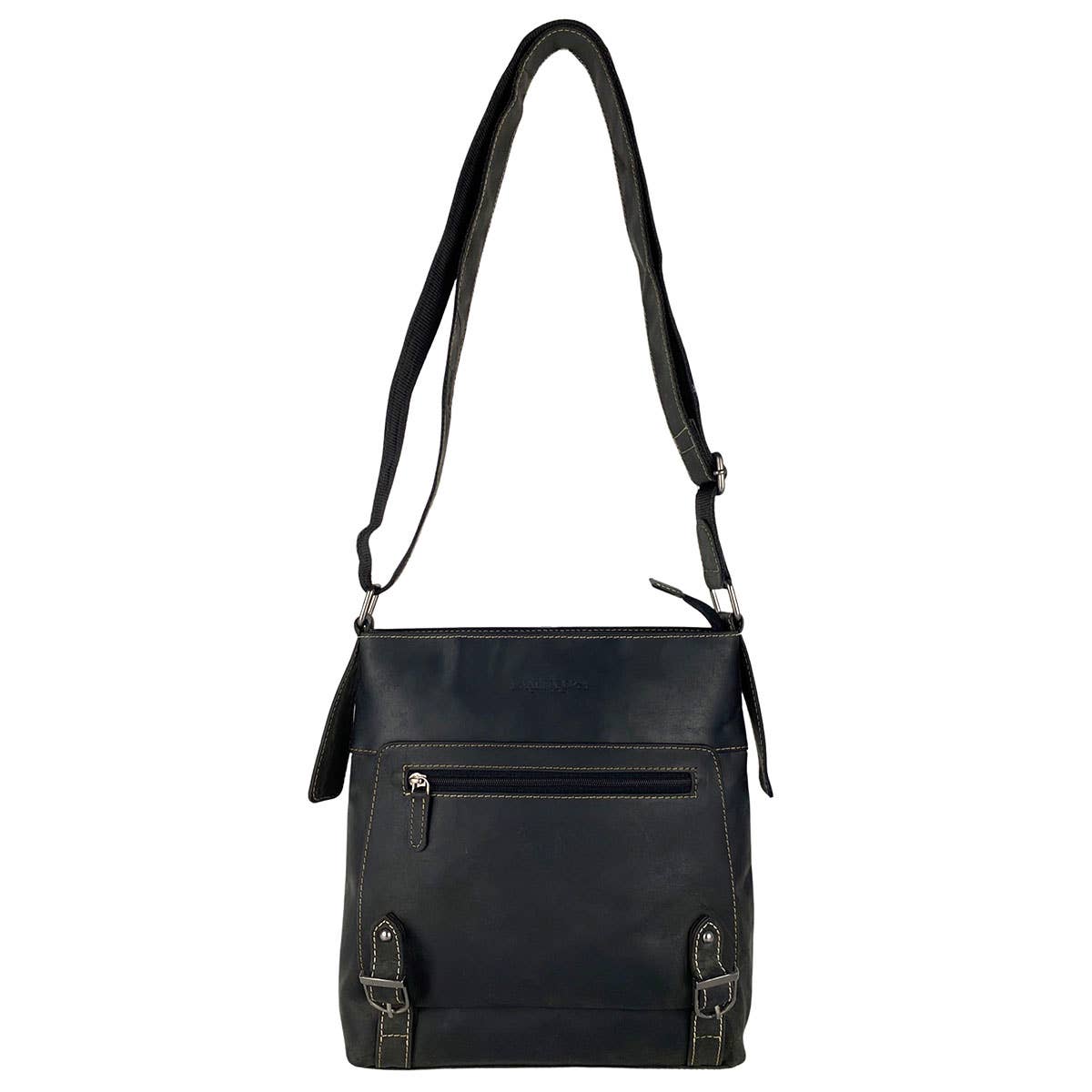 Arrigo – Großhandel Schultertasche – Unisex – Arrigo Unisex-Schultertasche aus Büffelleder, 3 Farben13