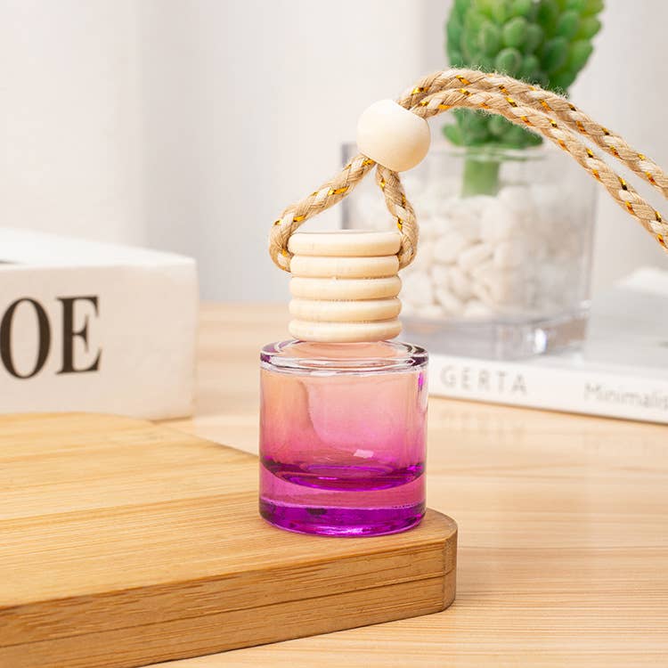 Candles Meta – wholesale Car Freshener - Unisex – 8ML Colored Cylindrical Car Air Freshener Empty Bottle4