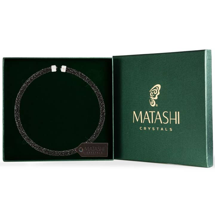Matashi Crystals Glittery Women's Choker Necklace for wholesale by Matashi