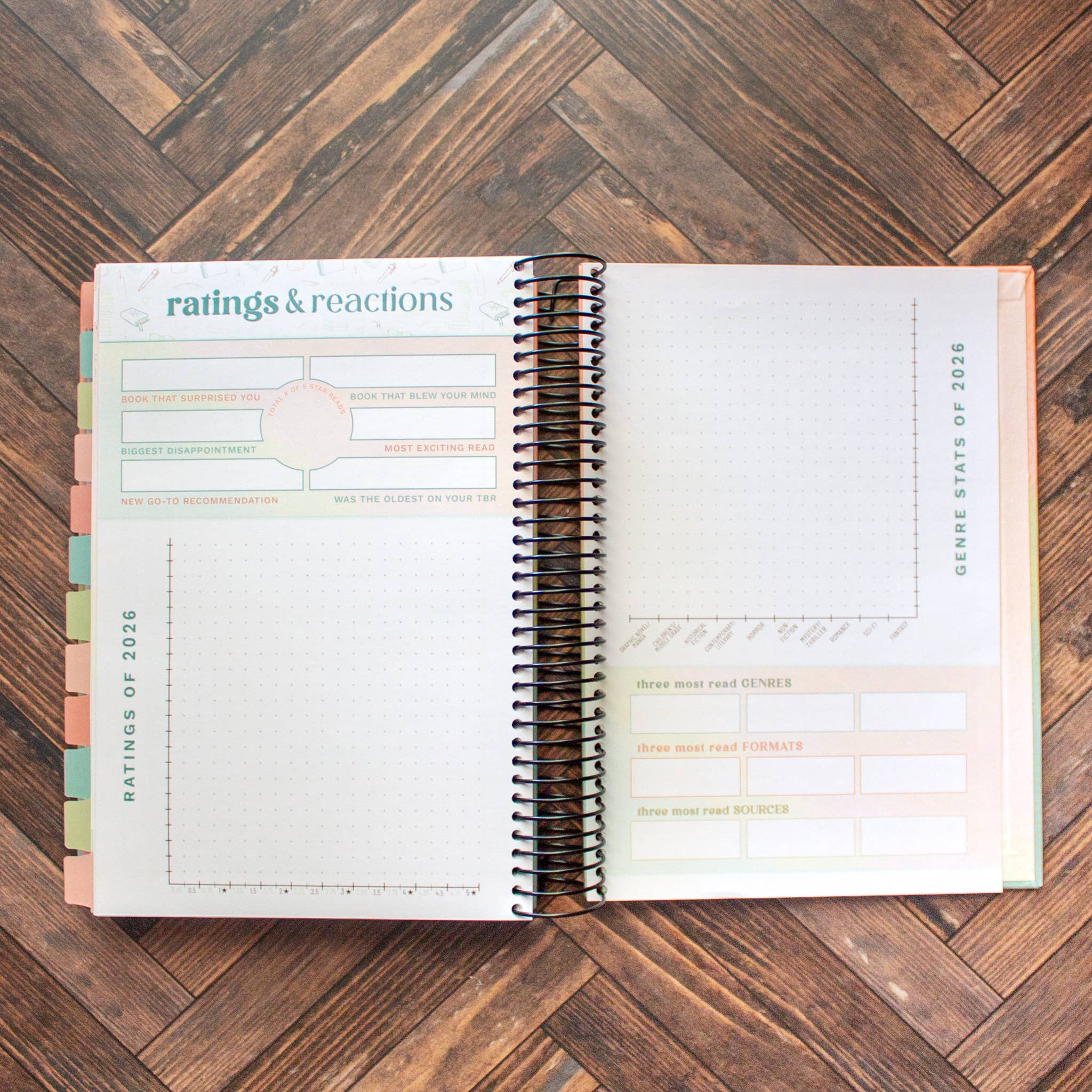 Novelly Yours - Vente Journal intime - Carnet de lecture 2026 | journal de livres et carnet de suivi de lecture11