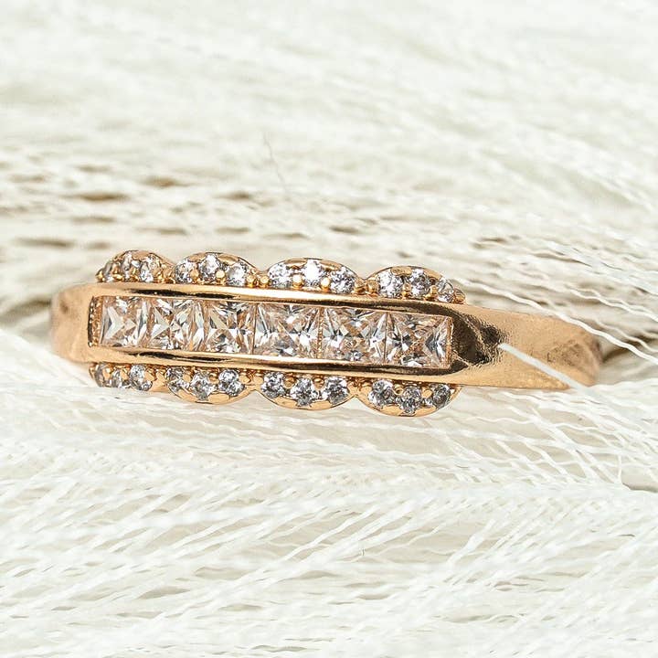 Eeuwige Erfgoed Zirkonia Band voor wholesale door Harma