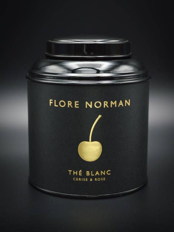 White Tea Cherry & Rose - 40g Box for wholesale by FLORE NORMAN